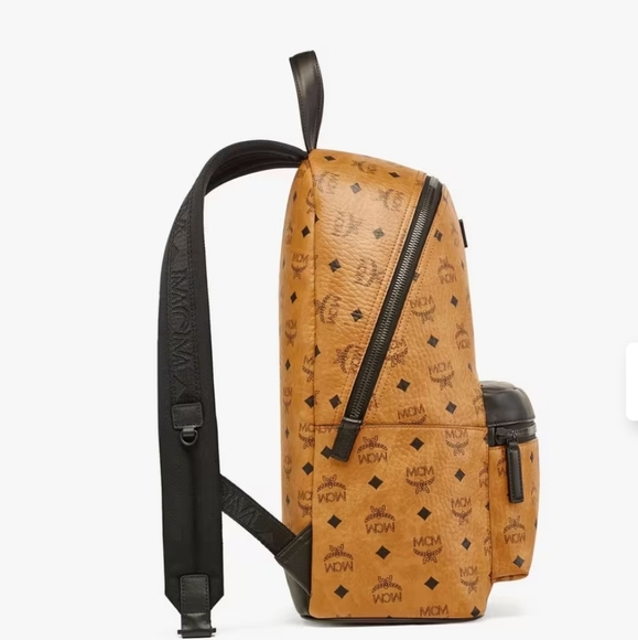 Authentic MCM LEATHER CLASSIC BAGPACK. - Picture 7 of 9